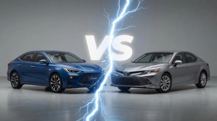 Сравнительный тест: Changan Lamore и Toyota Camry - что выбрать в 2026 году?